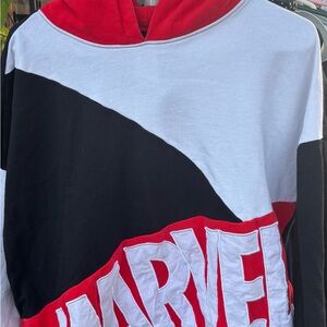 Marvel Red and Black Hoodie